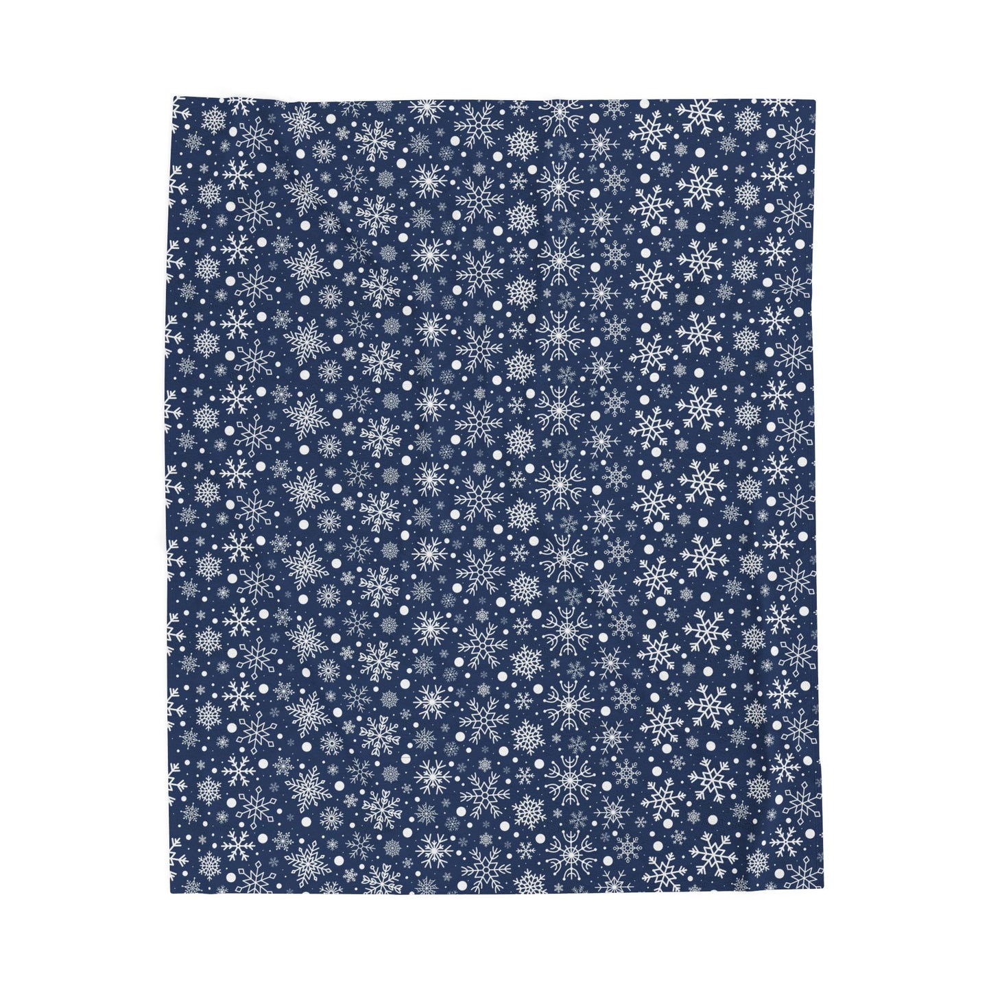 Snowflake Velveteen Plush Blanket