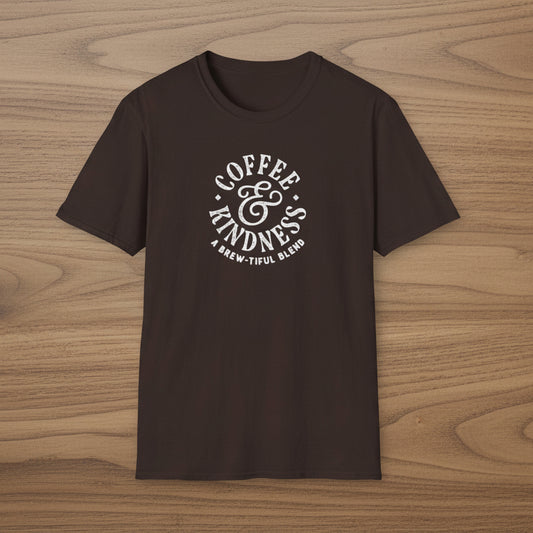 Coffee & Kindness a Brew-tiful Blend T-shirt