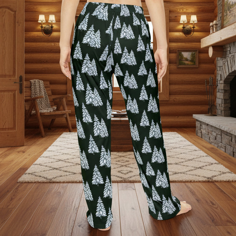 Womens Winter Pines Loungewear Pants