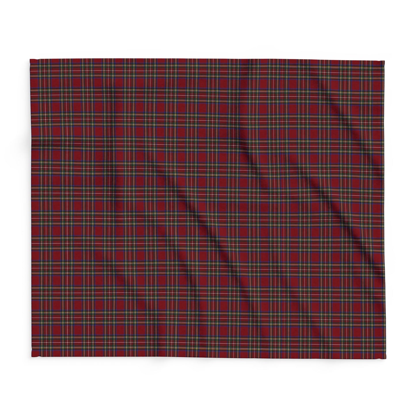 Christmas Eve Plaid Arctic Fleece Blanket