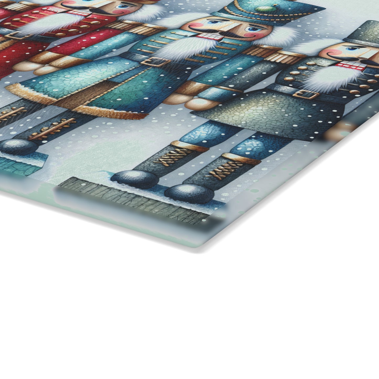 Nutcracker Glass Cutting Board