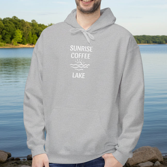Sunrise Coffee Lake Hoodie
