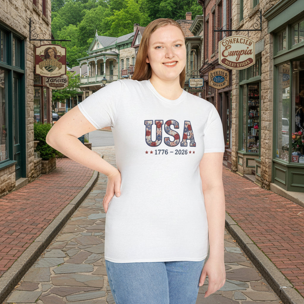 USA 1776-2026 Patriotic T-Shirt