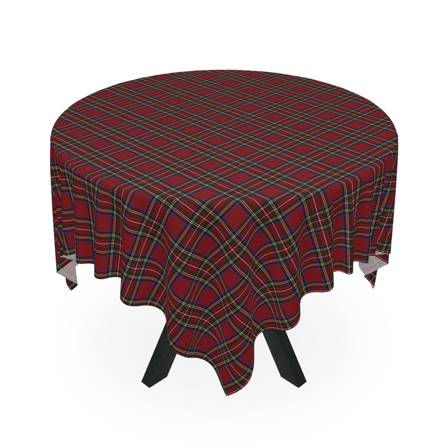 Christmas Eve Plaid Tablecloth