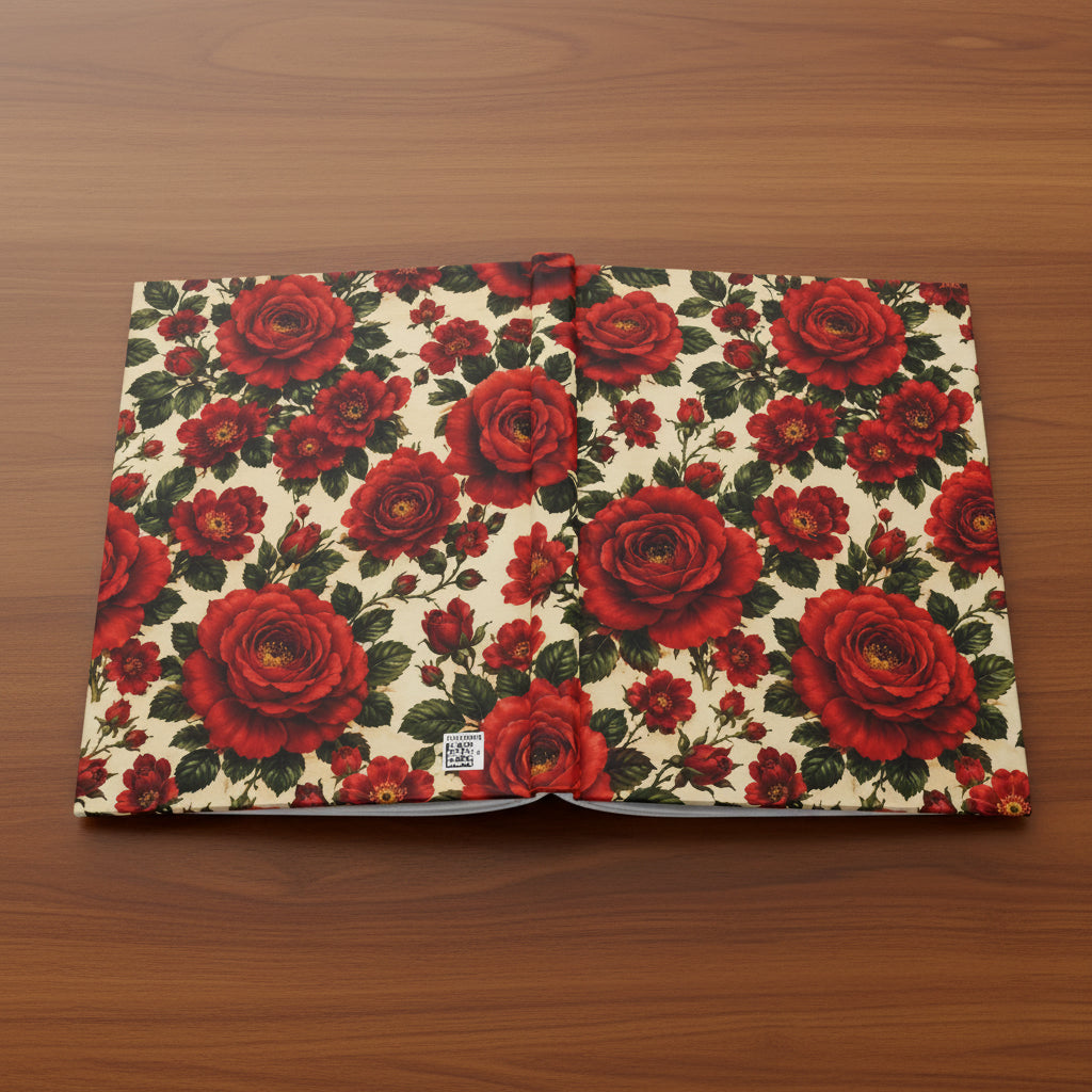 Riverfront Roses Hardcover Journal