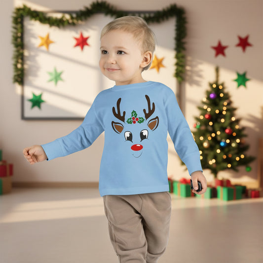 Toddler Reindeer Long Sleeve Tee