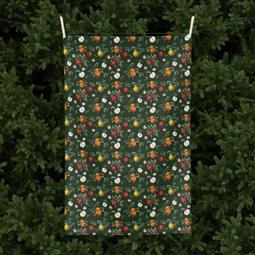 Apple Blossom Microfiber Kitchen Towel