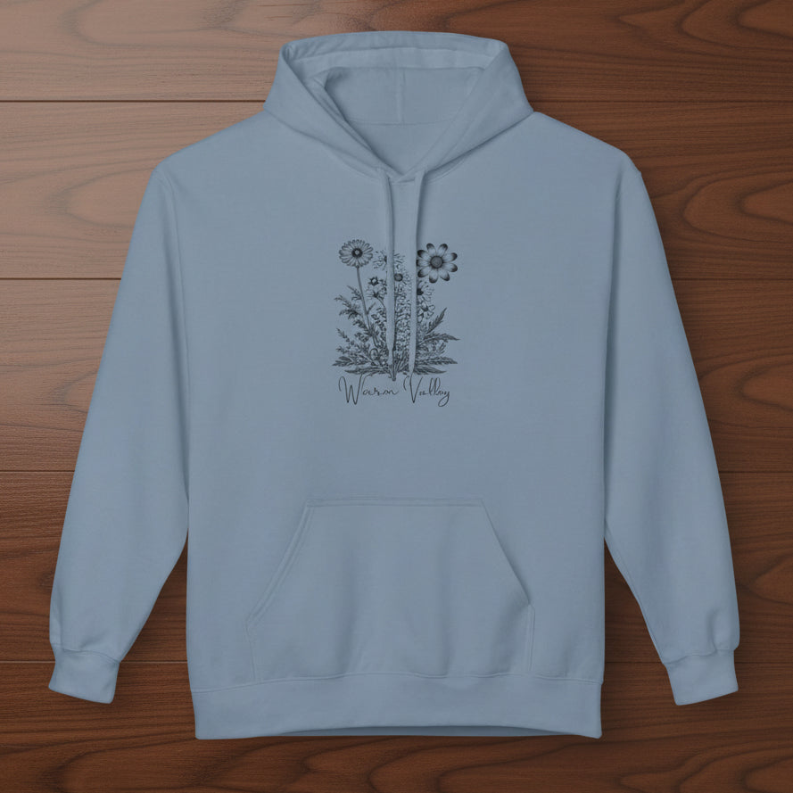 Wildwood Valley Floral Sketch Hoodie