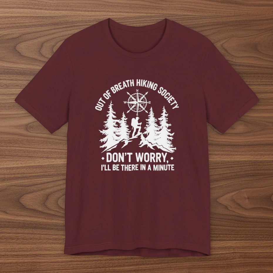 Out of Breath Hiking Society T-Shirt