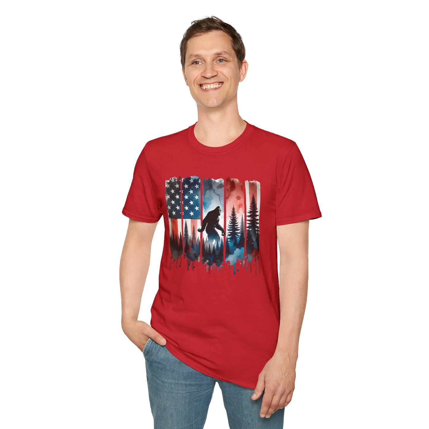 Bigfoot Flag T-Shirt