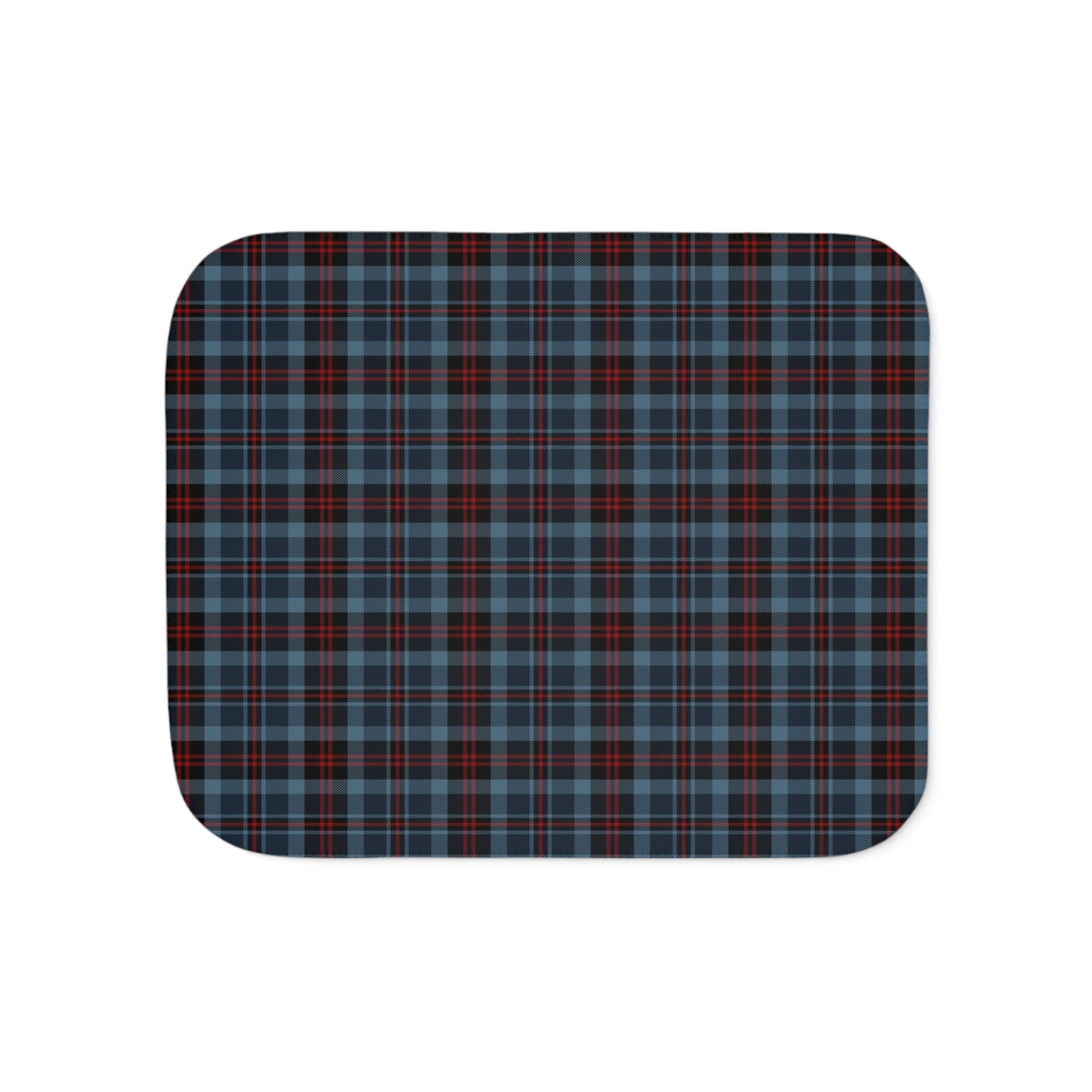 Highland Hearth Plaid Sherpa Blanket