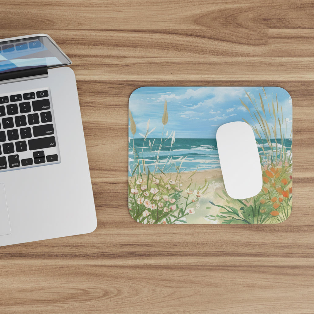 Coastal Wildflower Mouse Pad