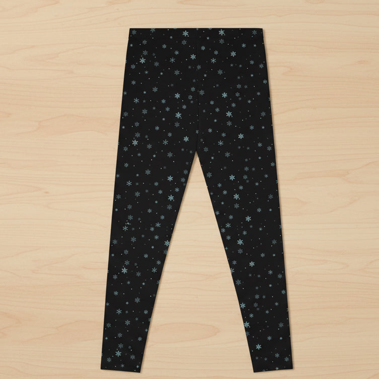 Midnight Snowflake Leggings