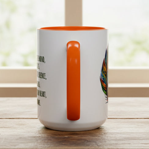 Listen to the Wind 15oz Accent Mug