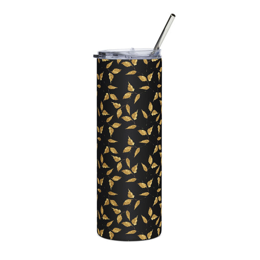 Golden Leaves 20oz Stainless Steel Insulated Travel Mug