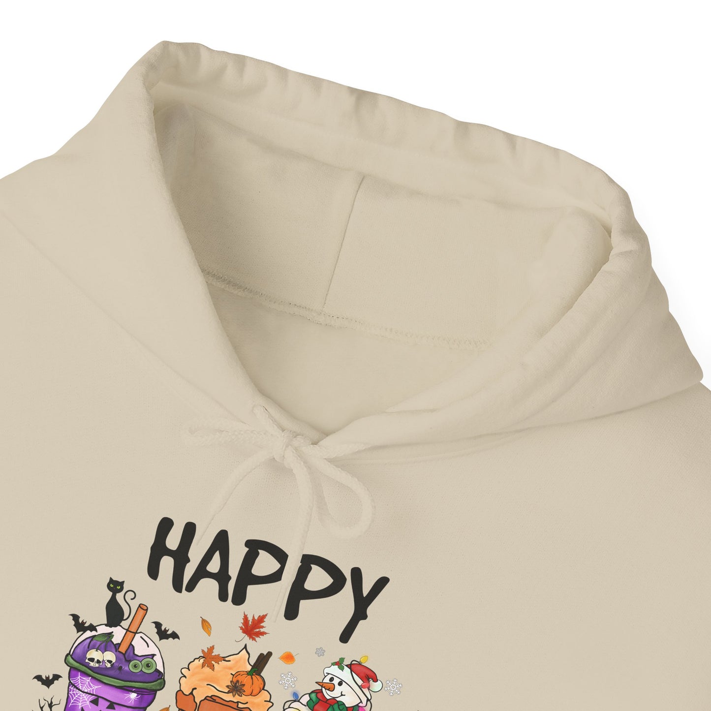 Happy Hallothanksmas Holiday Hoodie