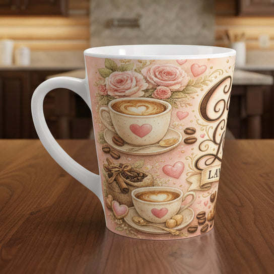 Coffee Is My Love Language Latte Mug