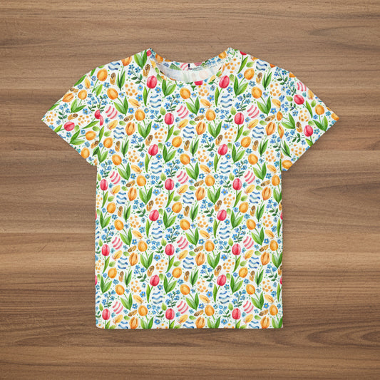 Kids Easter All-Over Print Jersey