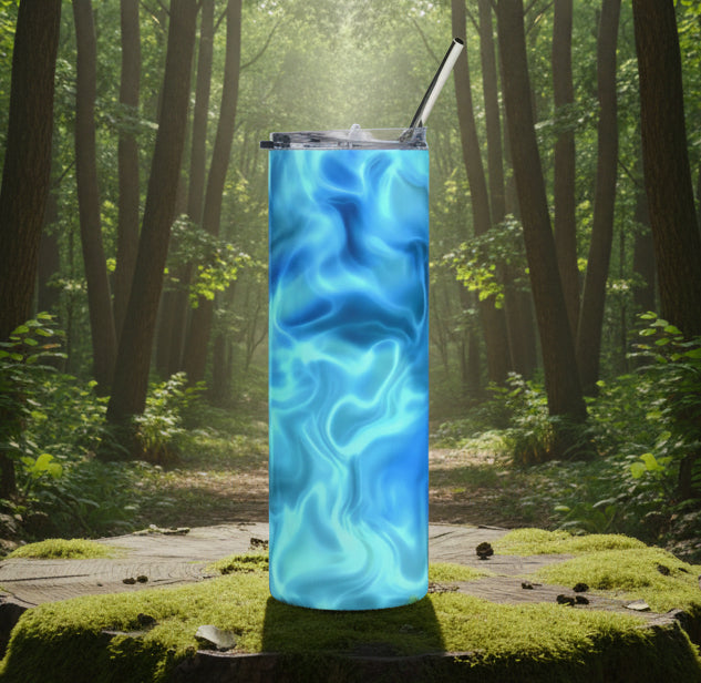 Swirling Water 20oz Stainless Tumbler