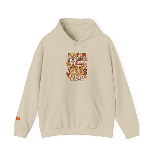 Pumpkin Spice and Jesus Christ Fall Hoodie