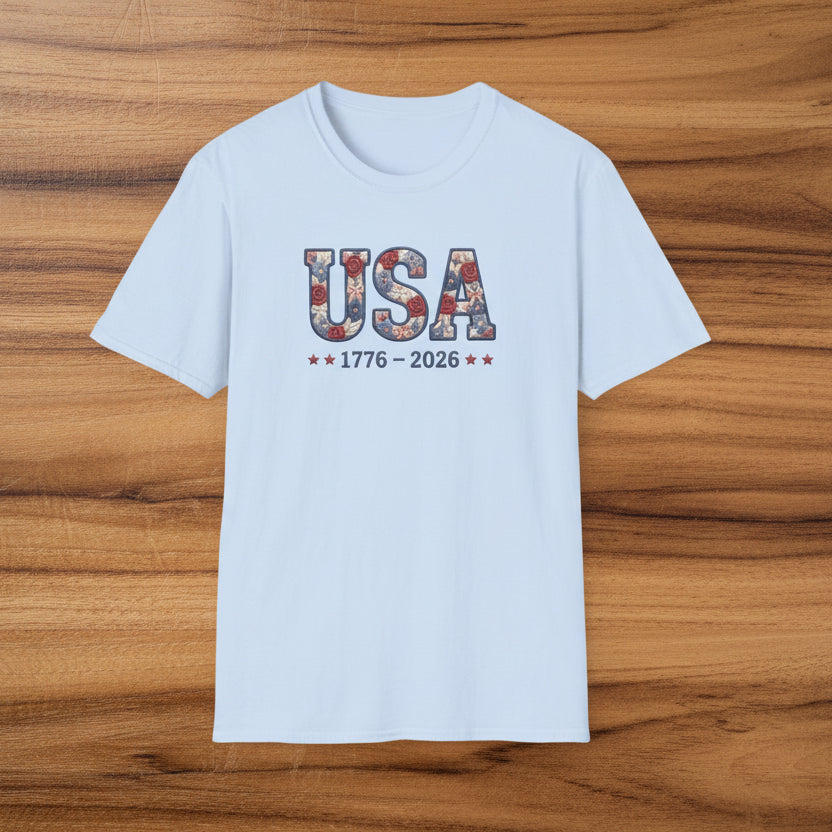 USA 1776-2026 Patriotic T-Shirt