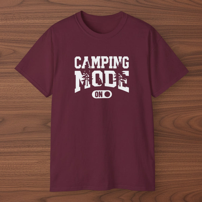 Camping Mode On T-Shirt