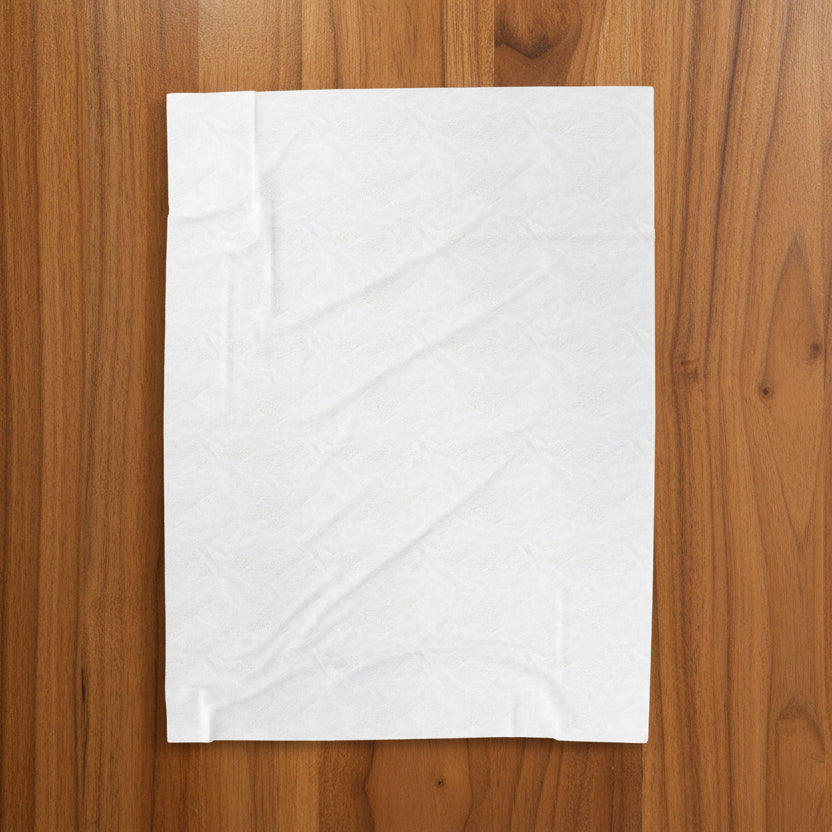 Pink Hearts & Ribbons Velveteen Plush Blanket — Pink Valentine Throw