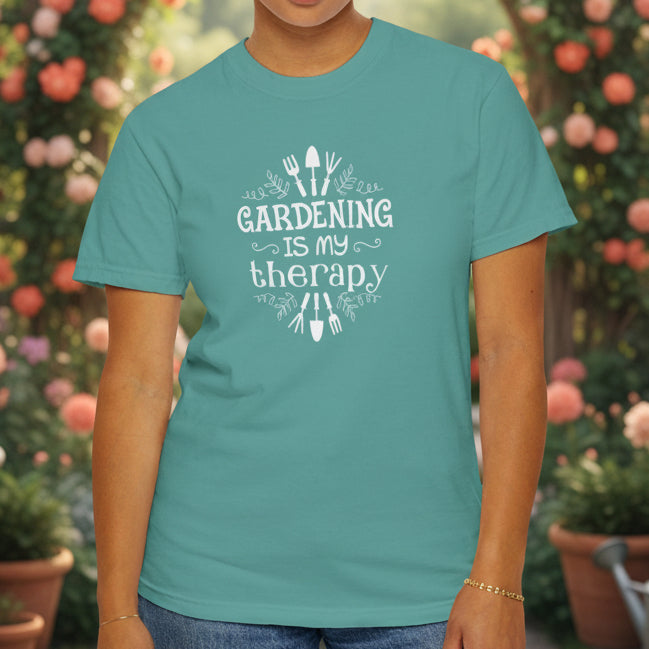 Gardening Is My Therapy T-Shirt