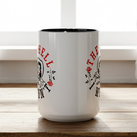 The Hell Won’t Retro Rosie-Style 15oz Accent Mug