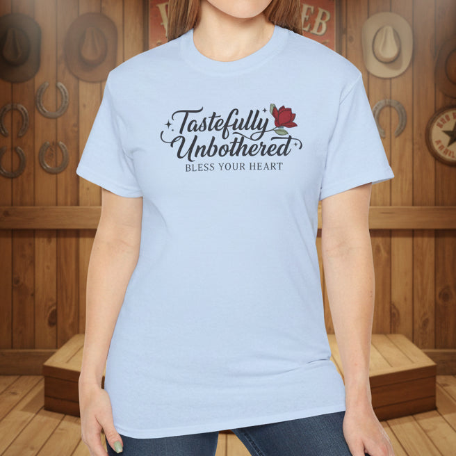 Tastefully Unbothered Bless Your Heart T-Shirt