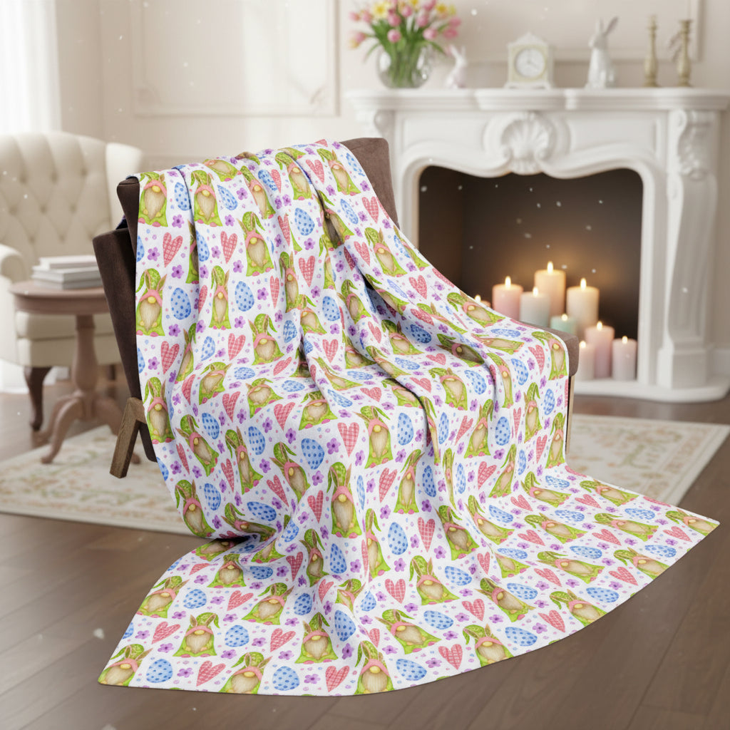 Easter Gnomes Arctic Fleece Blanket