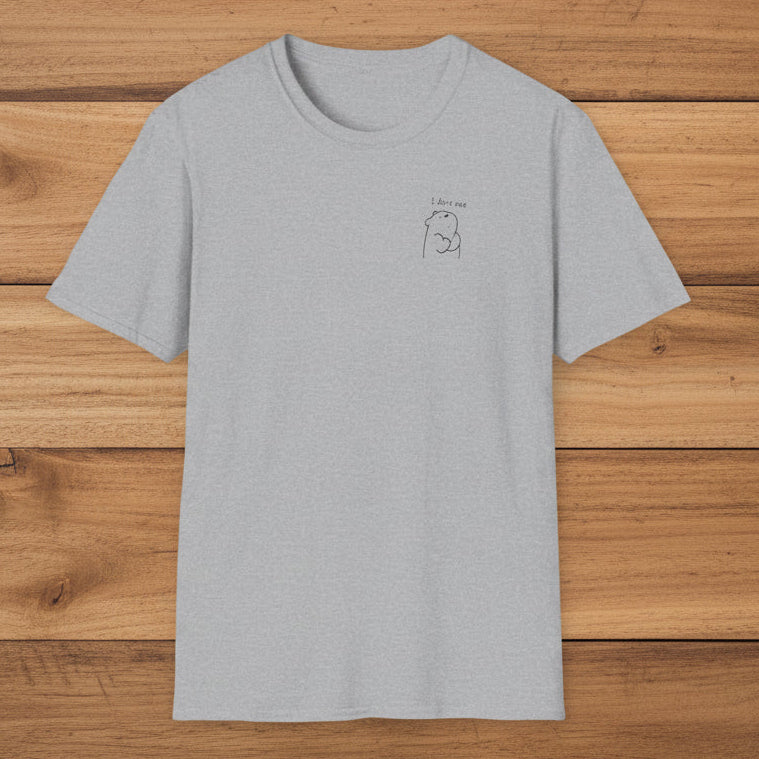 I Don’t Care Stubborn Bear T-Shirt
