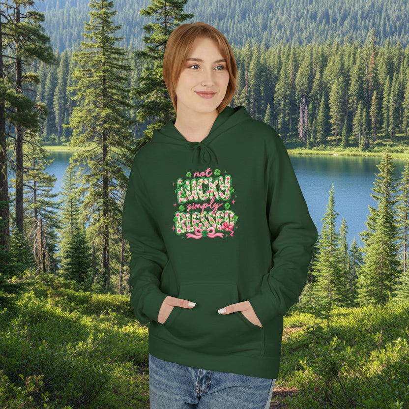 Not Lucky Simply Blessed St. Patrick's Day Hoodie