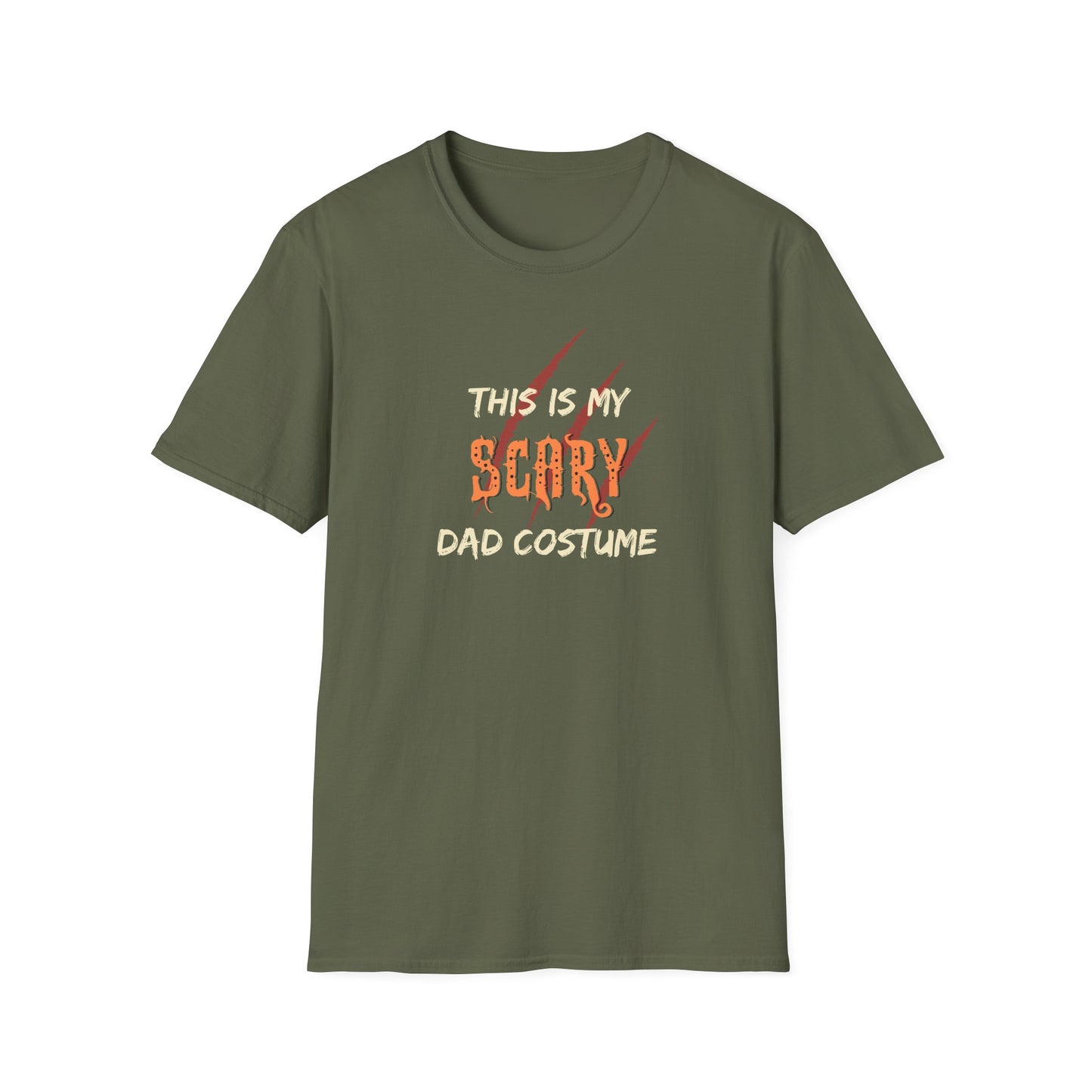 Scary Dad Costume Halloween T-Shirt