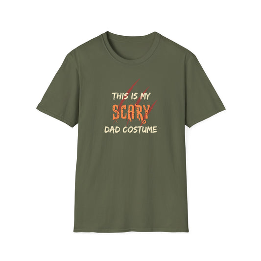 Scary Dad Costume Halloween T-Shirt