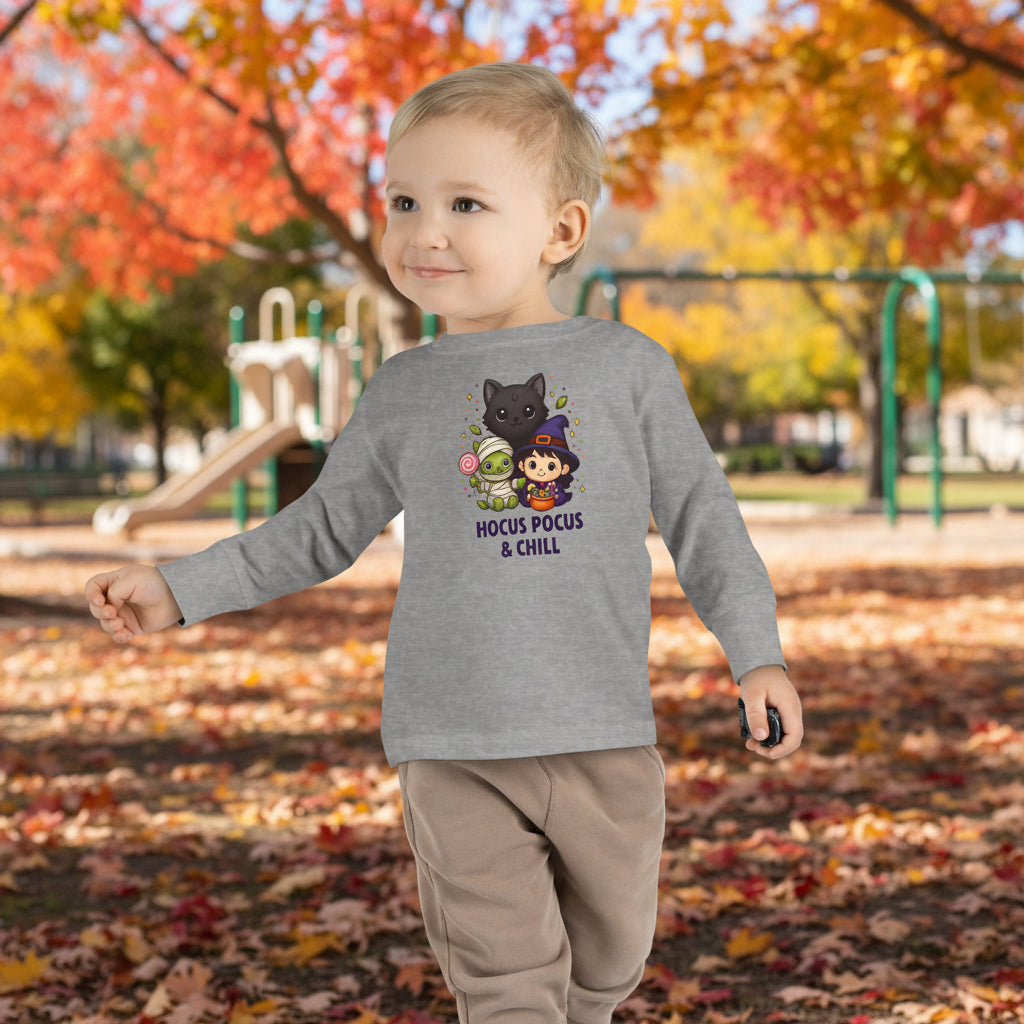 Hocus Pocus & Chill Toddler Long Sleeve T-shirt