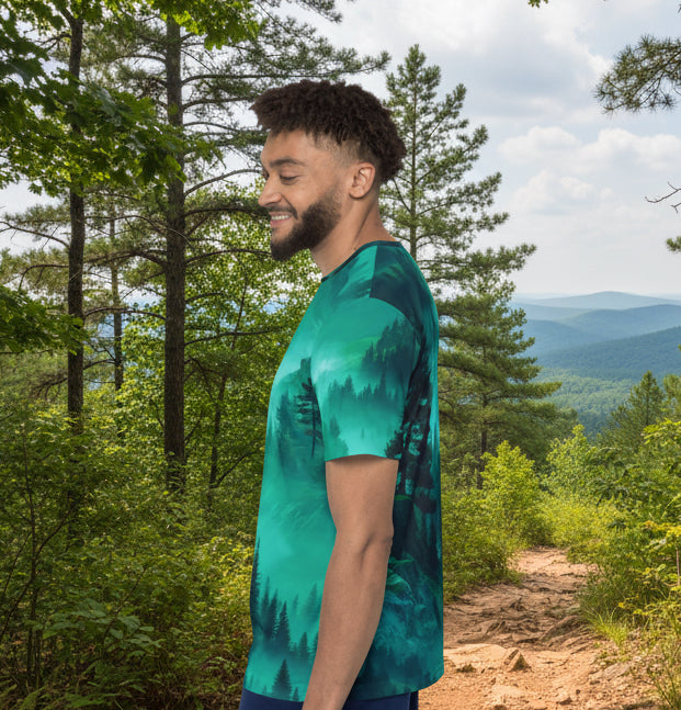 Forest Mist Athletic Tee