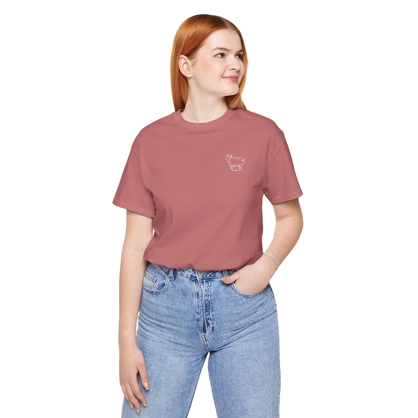 Matthew 18:13 Lost Sheep Tee