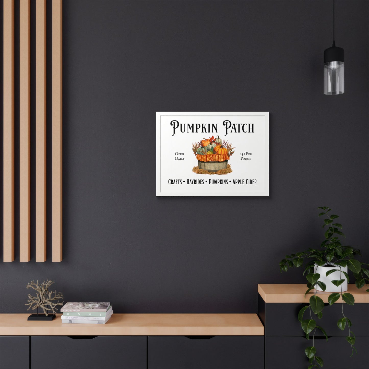 Pumpkin Patch – Autumn Harvest Wall Art