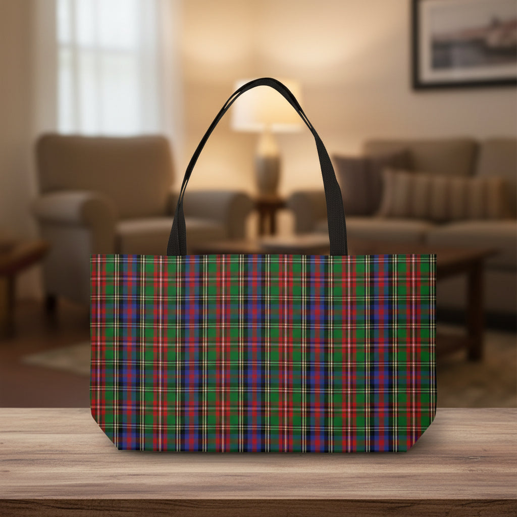 Festive Plaid Weekender Bag