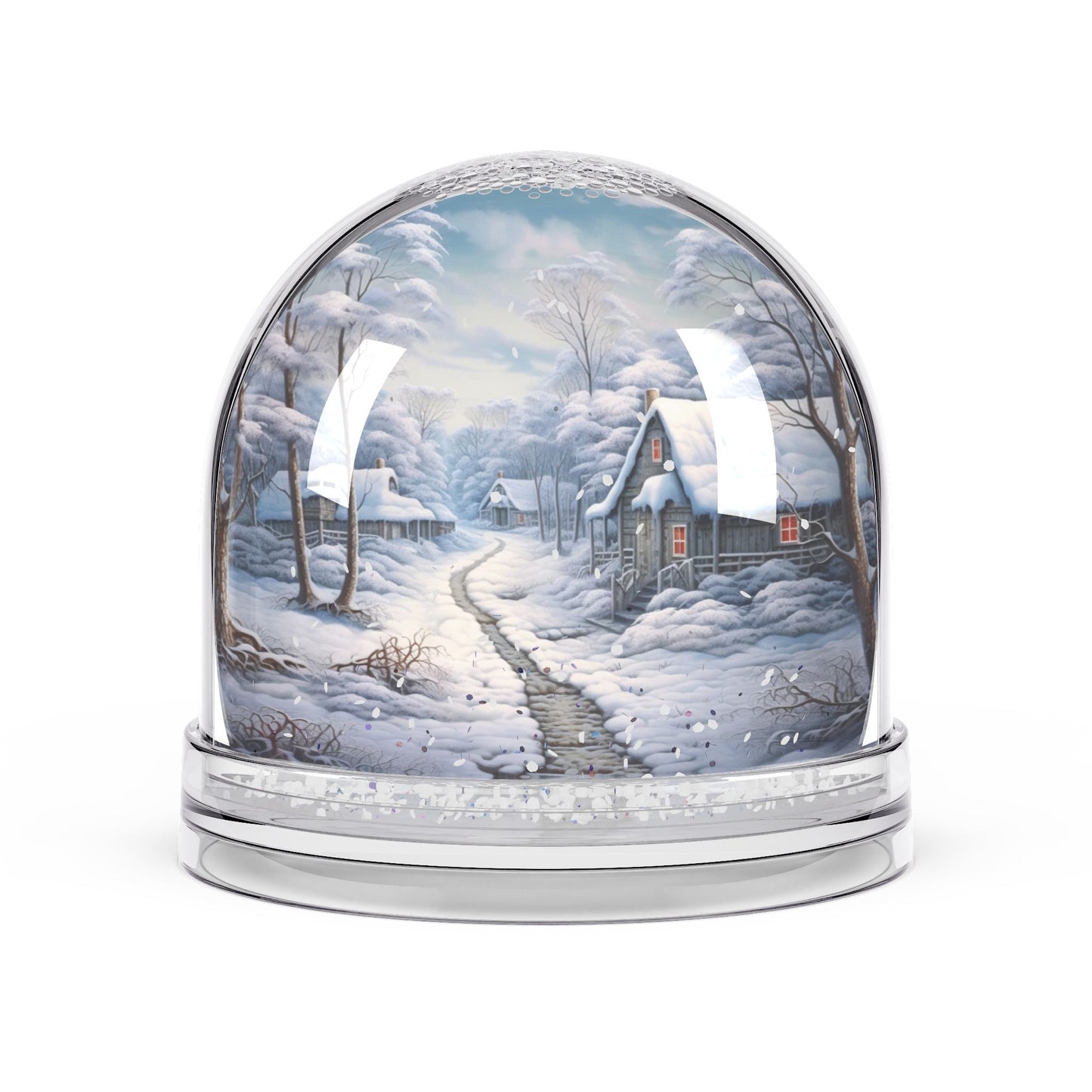 Winter Path Snow Globe - Create Your Own Winter Wonderland