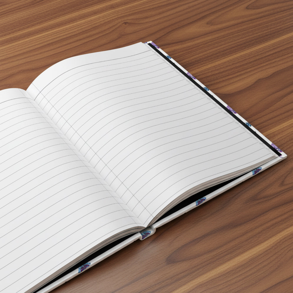 Butterfly Pattern Hardcover Journal