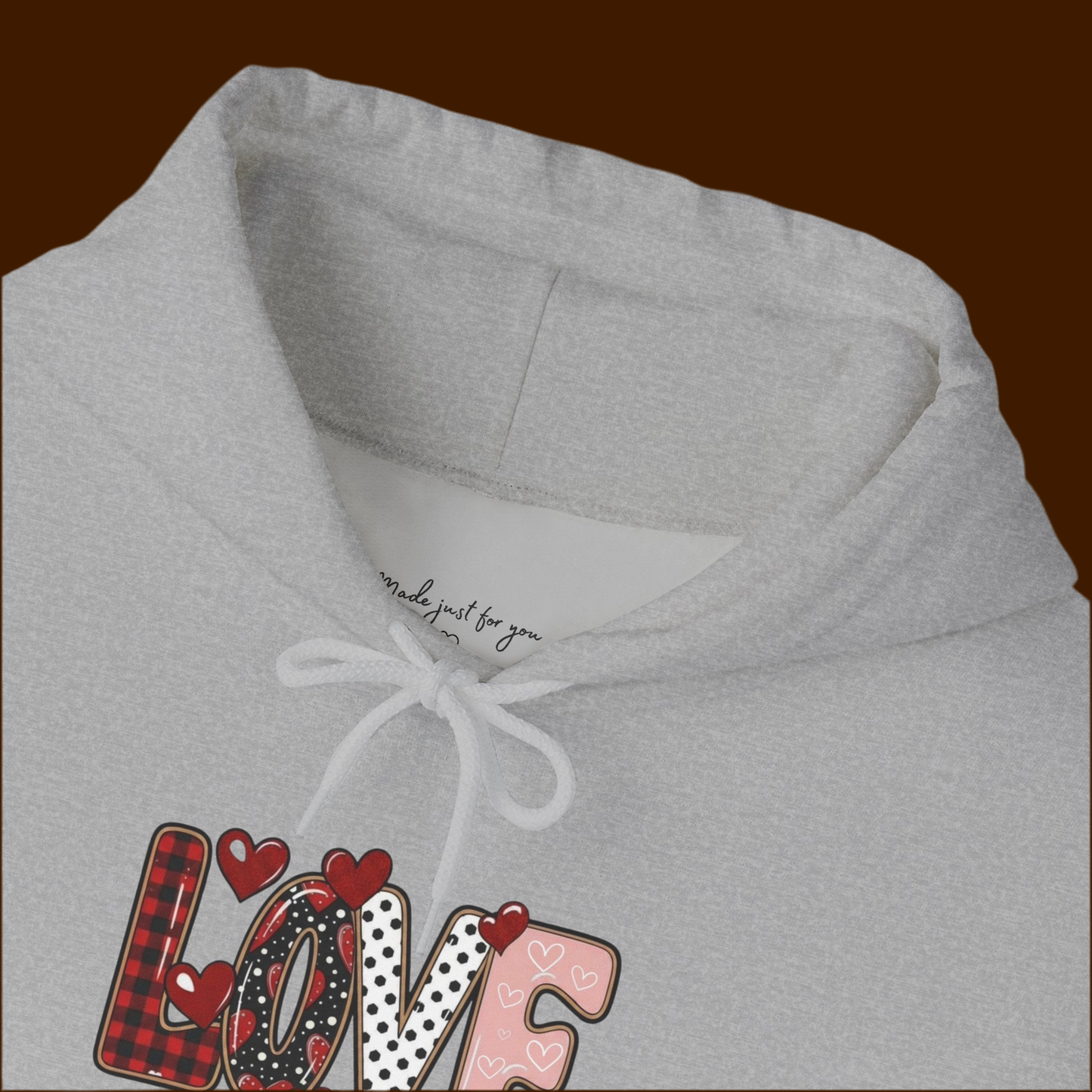 Love Never Fails Valentine’s Day Hoodie
