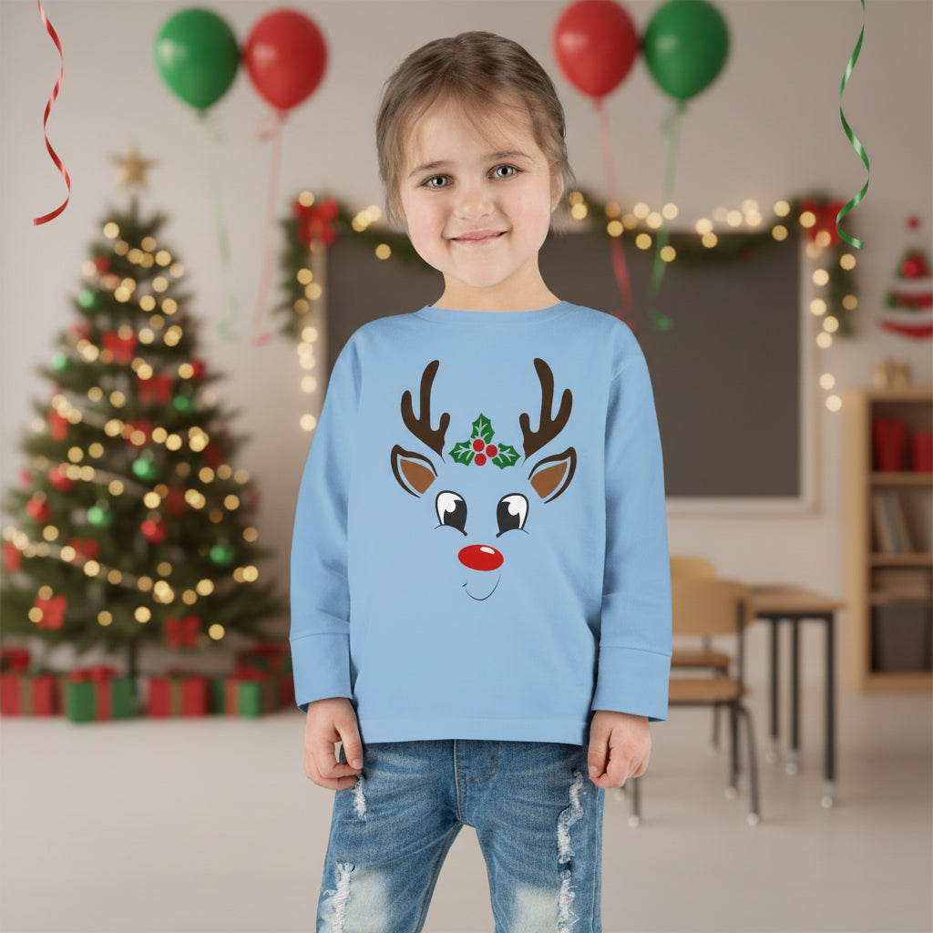 Toddler Reindeer Long Sleeve Tee