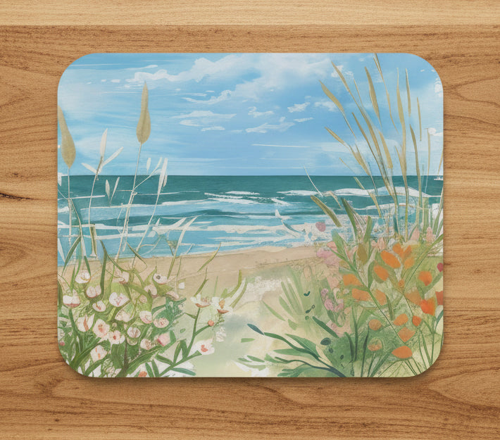 Coastal Wildflower Mouse Pad