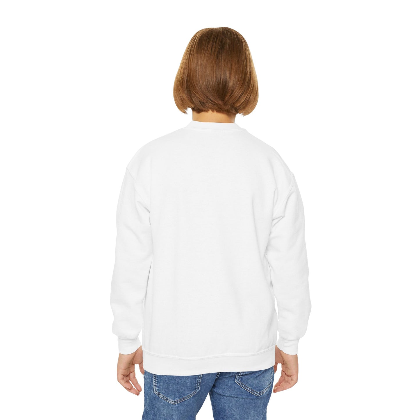 Coquette Winter Snowman Youth Crewneck Sweatshirt