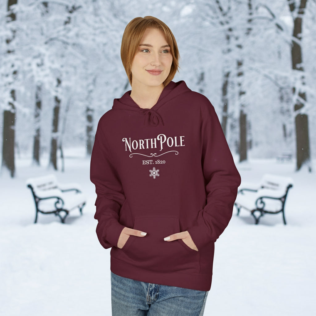 Northpole Hoodie – Vintage Winter Pullover