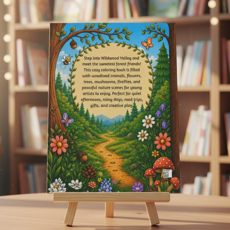 Wildwood Valley Coloring Book