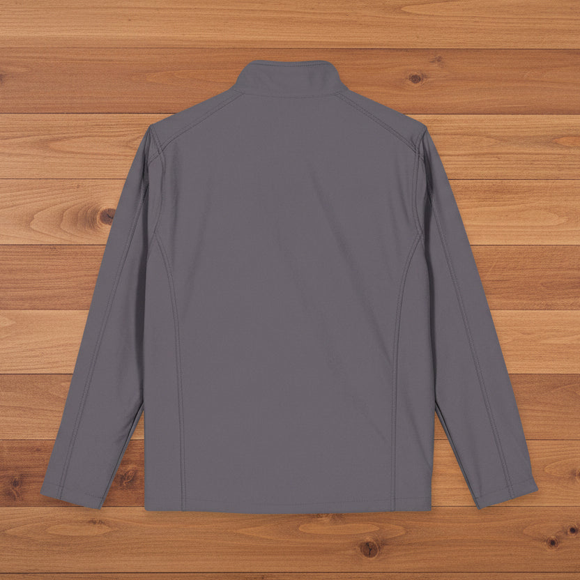 Men's Pine Embroidered Soft Shell Jacket