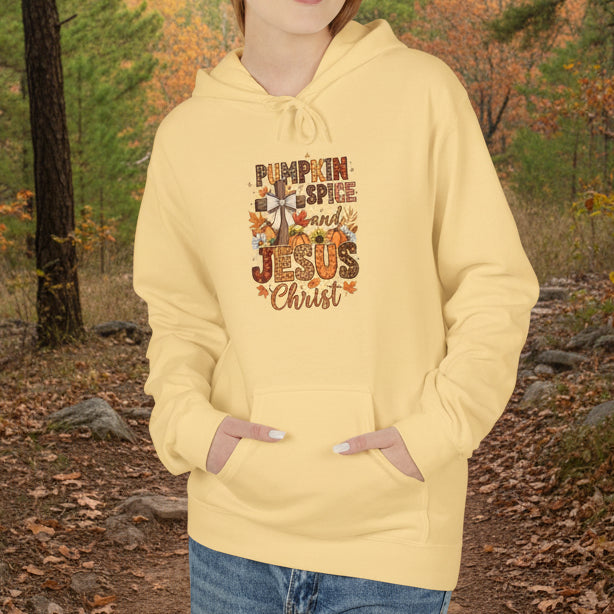 Pumpkin Spice & Jesus Christ Hoodie